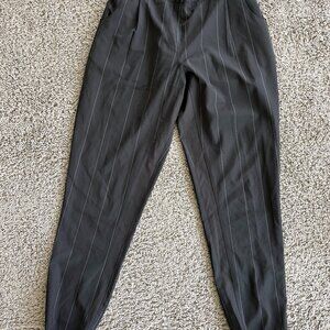 MPG Pinstripe Jogger Pants - Size M